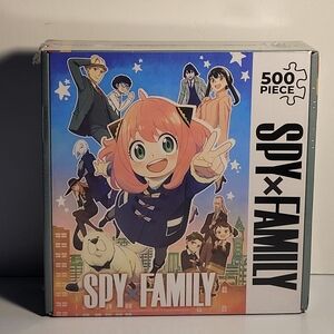 New Sealed 2023 Spy X Family Anime  500 Piece Jiggsaw Puzzle. Experience the thr